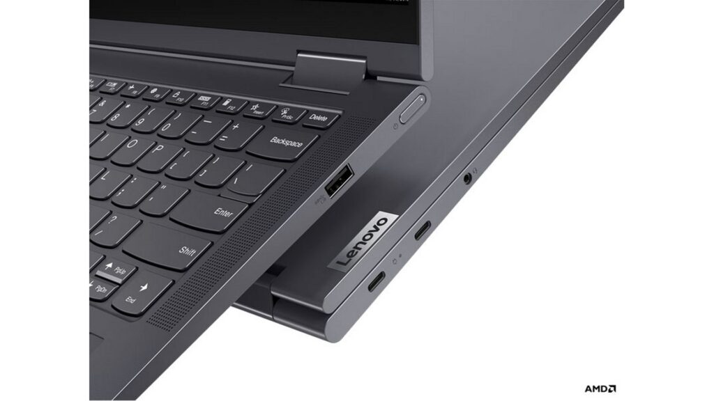 Laptop Lenovo Yoga 7 14ACN6 82N7008VVN (Ryzen 7 5800U | RAM 8GB | SSD 512GB |14 inch IPS FHD | Win11 | Xám)