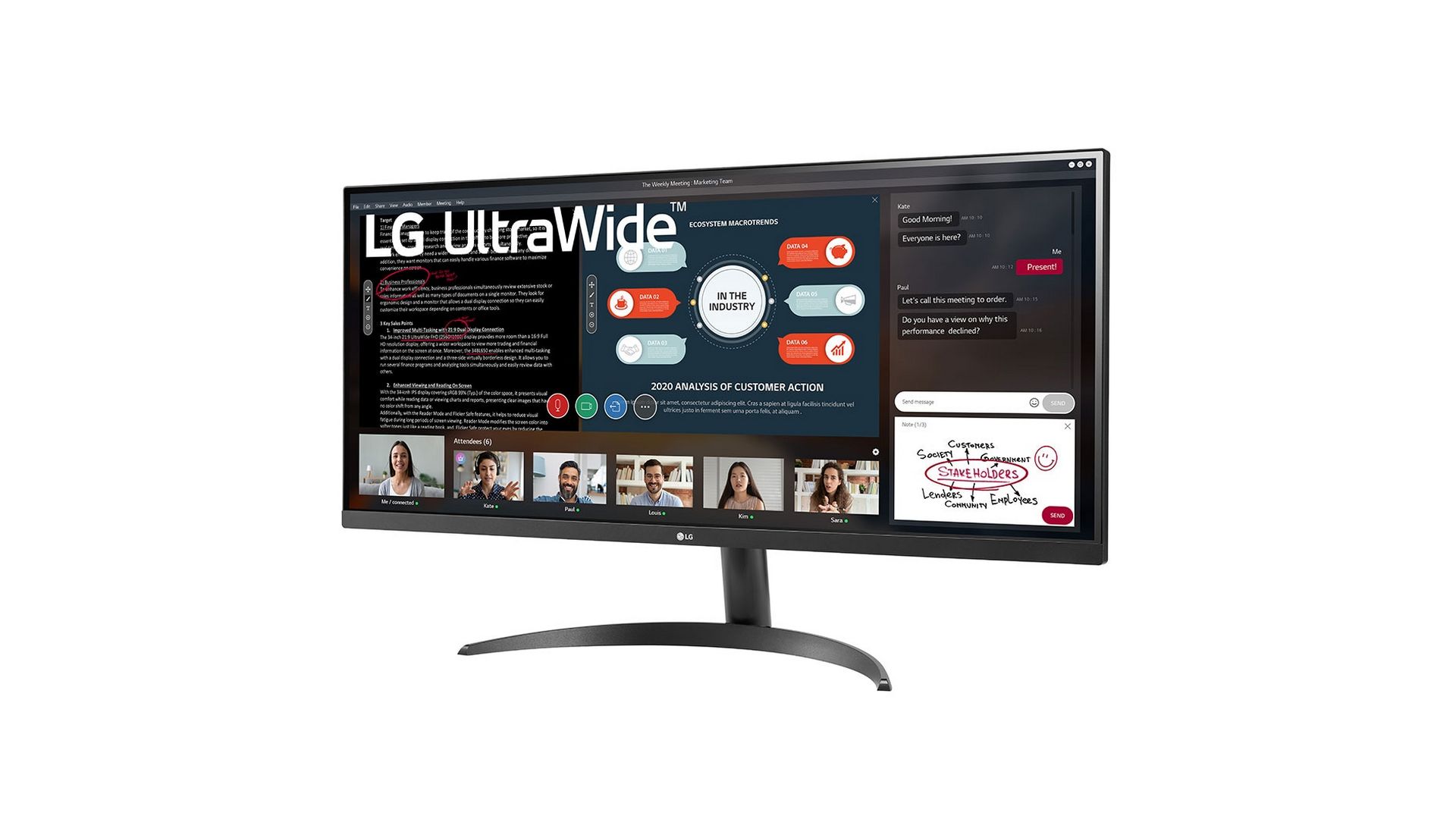 Màn hình LG UltraWide 34WP500-B.ATV (34inch | UW FHD | IPS | 75Hz | Flat)