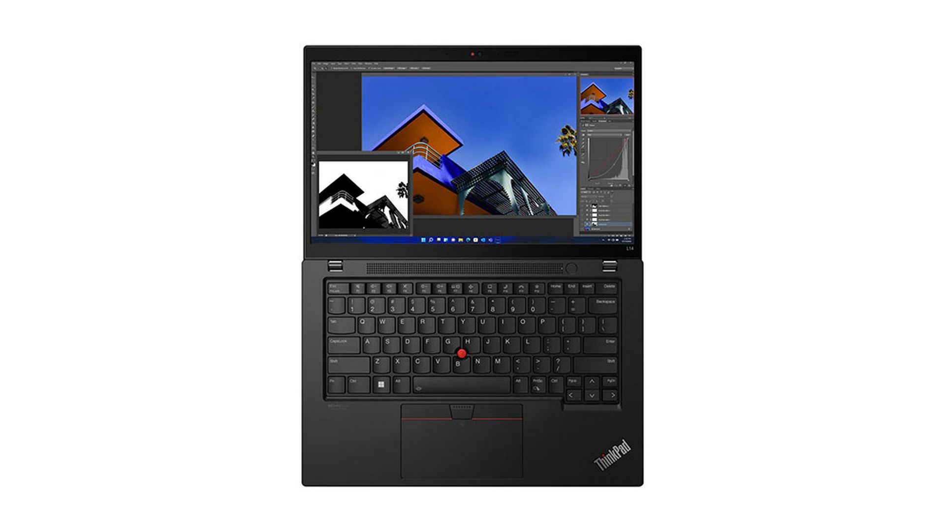 Laptop Lenovo Thinkpad L14 Gen 3 21B1006YVA (i7-1255U | RAM 16GB | SSD 512GB | 14″ FHD | Xám Đen)