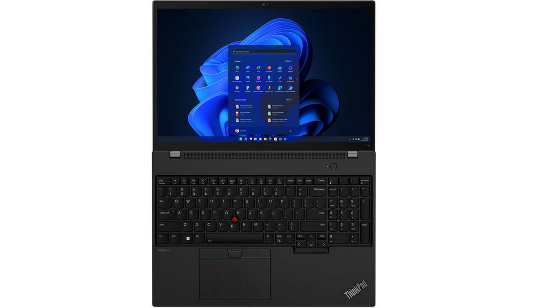 Laptop Lenovo Thinkpad T16 Gen 1 21BV00EKVA (i5-1235U | RAM 8GB | SSD 512GB | 16″ WUXGA | Black)