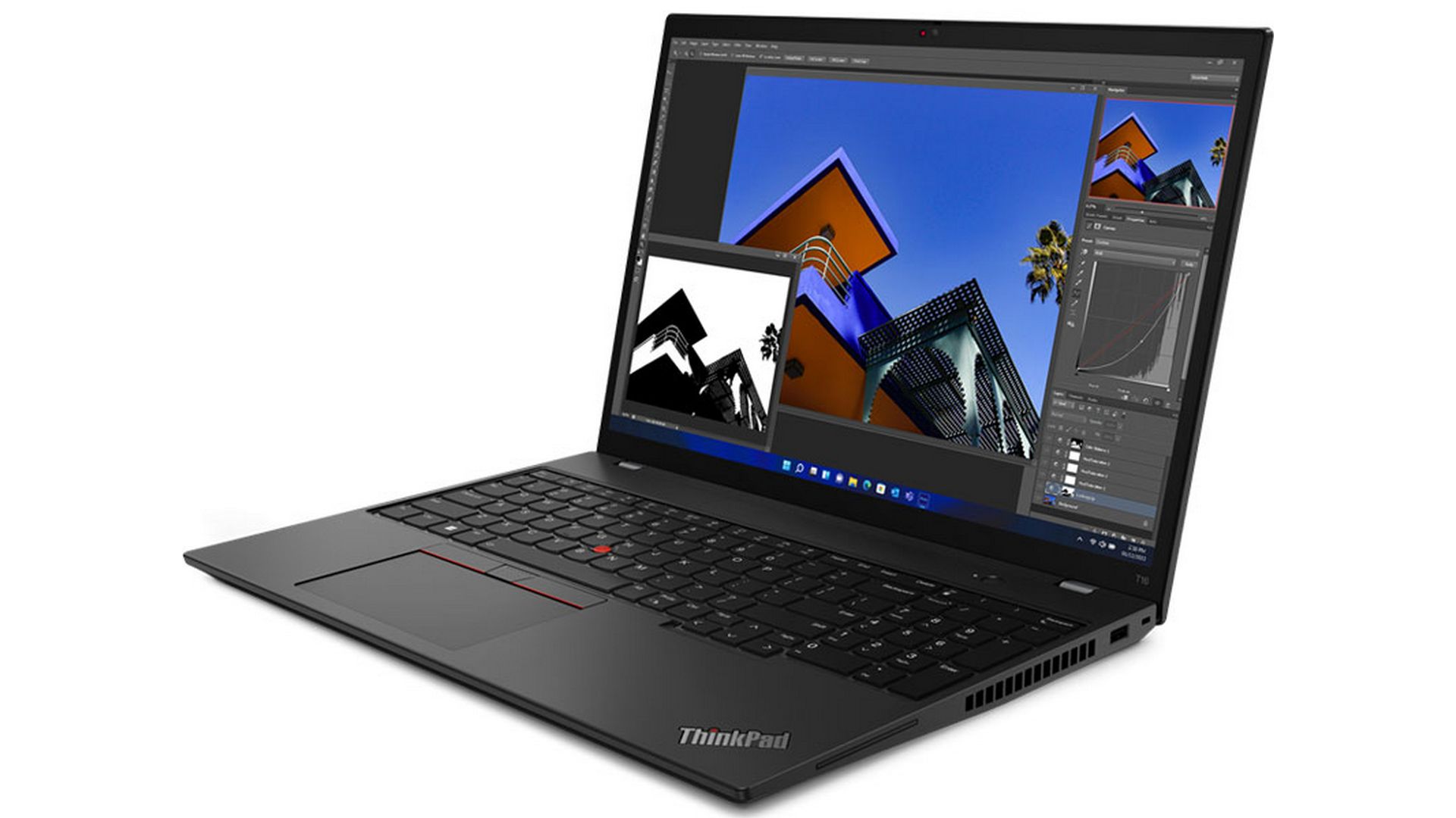 Laptop Lenovo Thinkpad T16 Gen 1 21BV00EKVA (i5-1235U | RAM 8GB | SSD 512GB | 16″ WUXGA | Black)