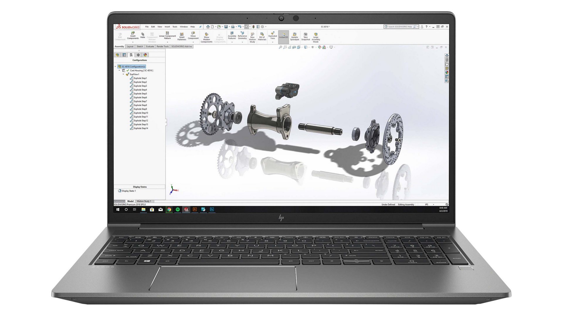 Laptop HP ZBook Power 15 G8 33D91AV (i5-11500H | Quadro T600 4GB | RAM 16GB | SSD 512GB | 15.6” FHD | Win10 Pro | Bạc)