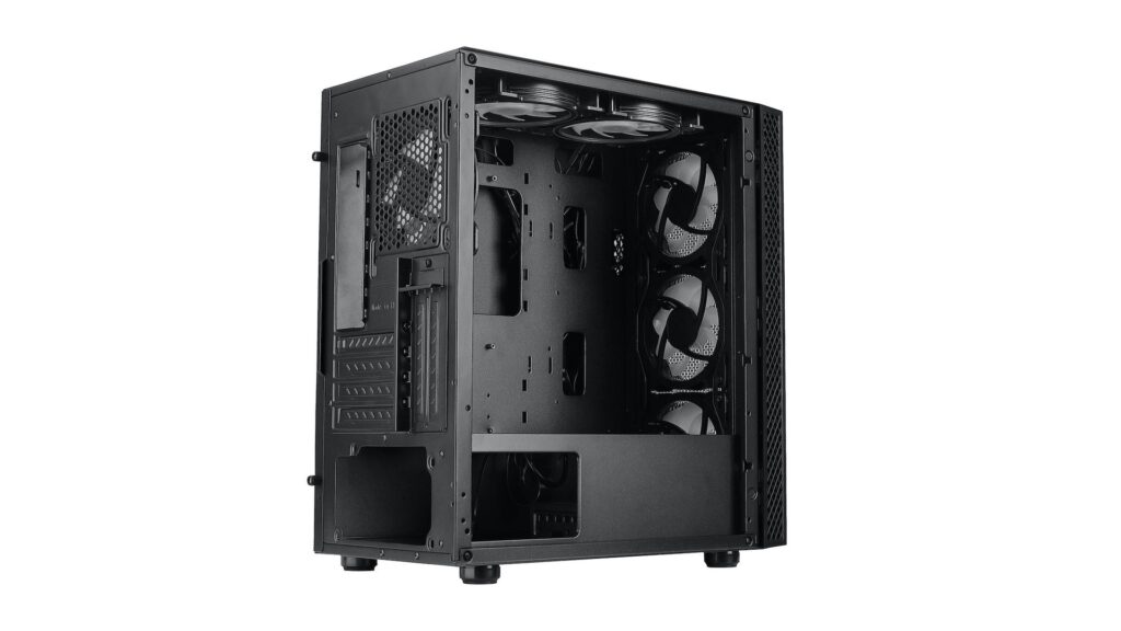 Vỏ case JETEK GAME SQUID X4 (MidTower | BLACK | Sẵn 3 FAN)