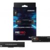 Ổ cứng SSD SAMSUNG 990 PRO 1TB (M.2 NVMe Gen 4 x 4 | Đọc 7450MB - Ghi 6900MB/s)