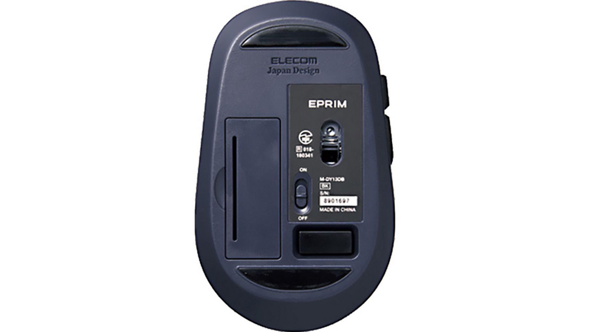 Chuột không dây ELECOM M-DY12DBBK (BlueLED)