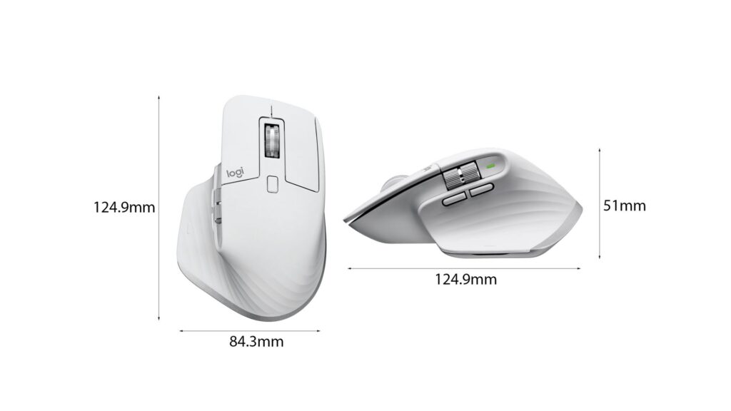 Chuột máy tính Logitech MX Master 3s Wireless (Pale Grey)