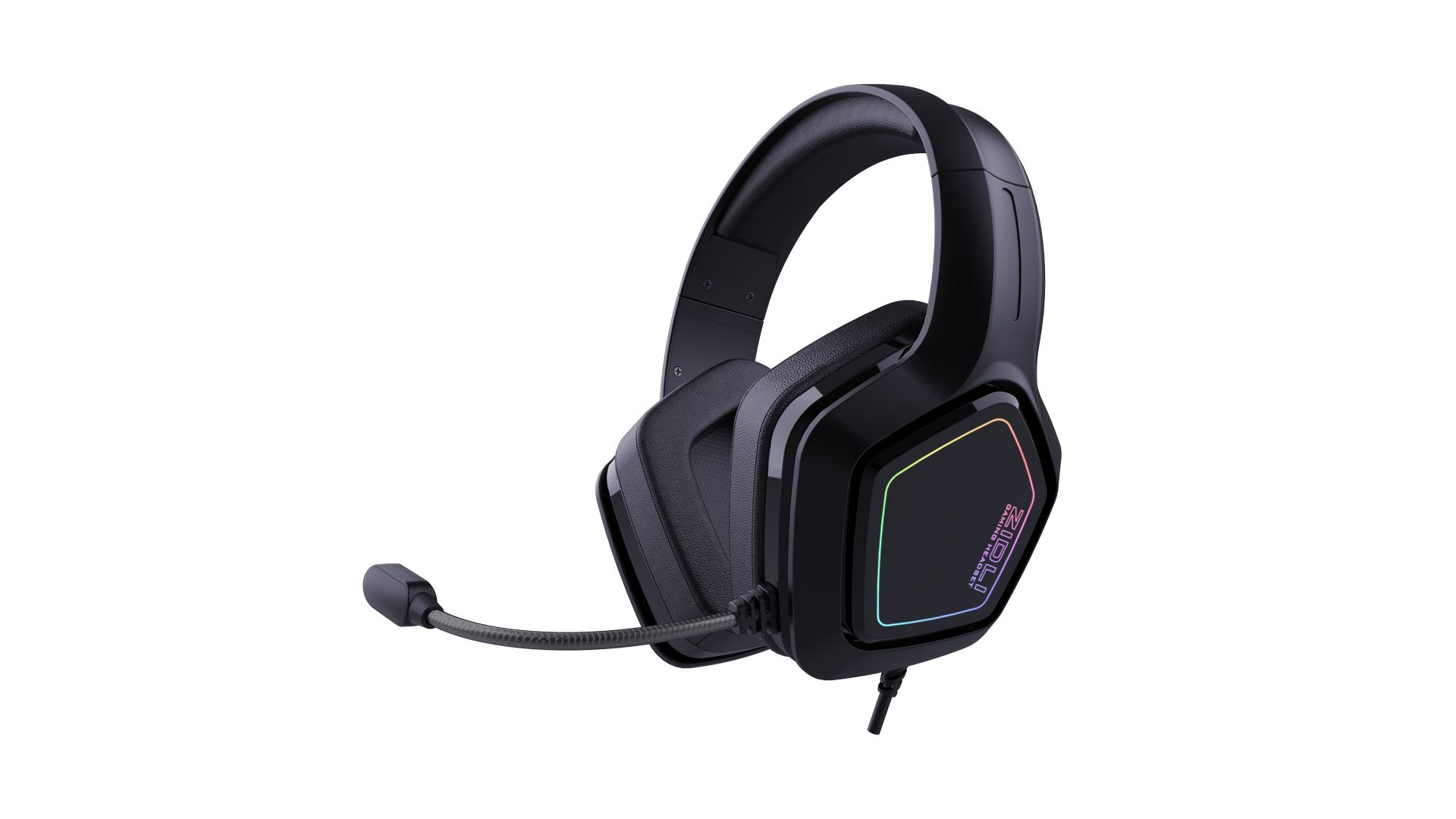 Tai nghe ZIDLI Gaming FCORE FH6U Night Elf (USB | 7.1 | BLACK)
