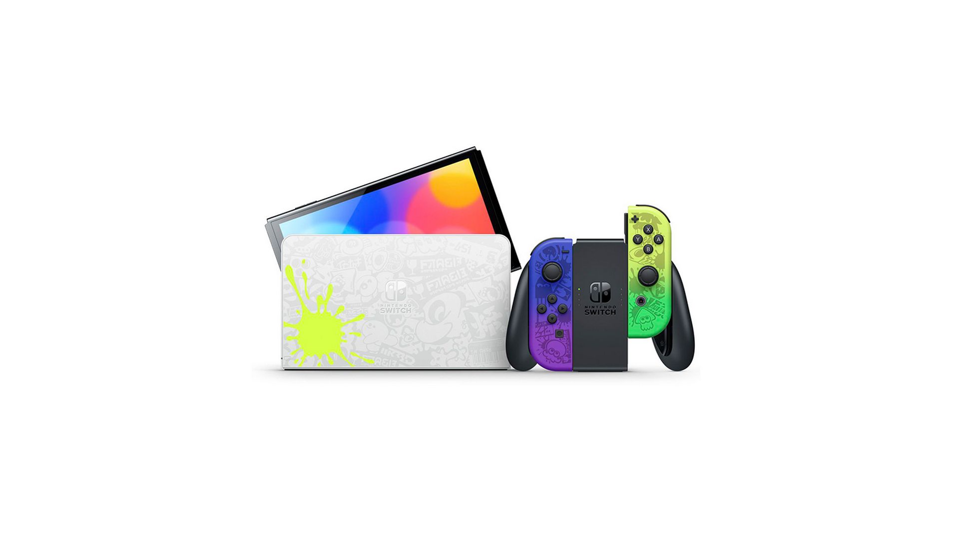 Máy chơi game Nintendo Switch Oled (Splatoon 3 Model)