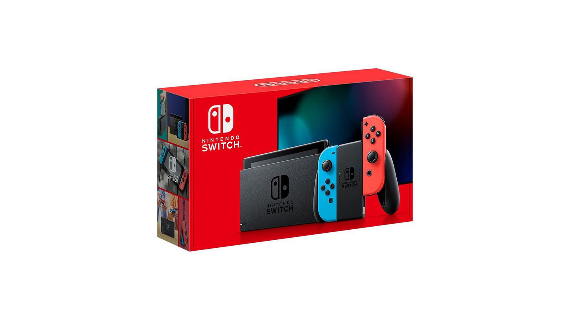 Máy chơi game Nintendo Switch V2 (Neon Red & Blue)