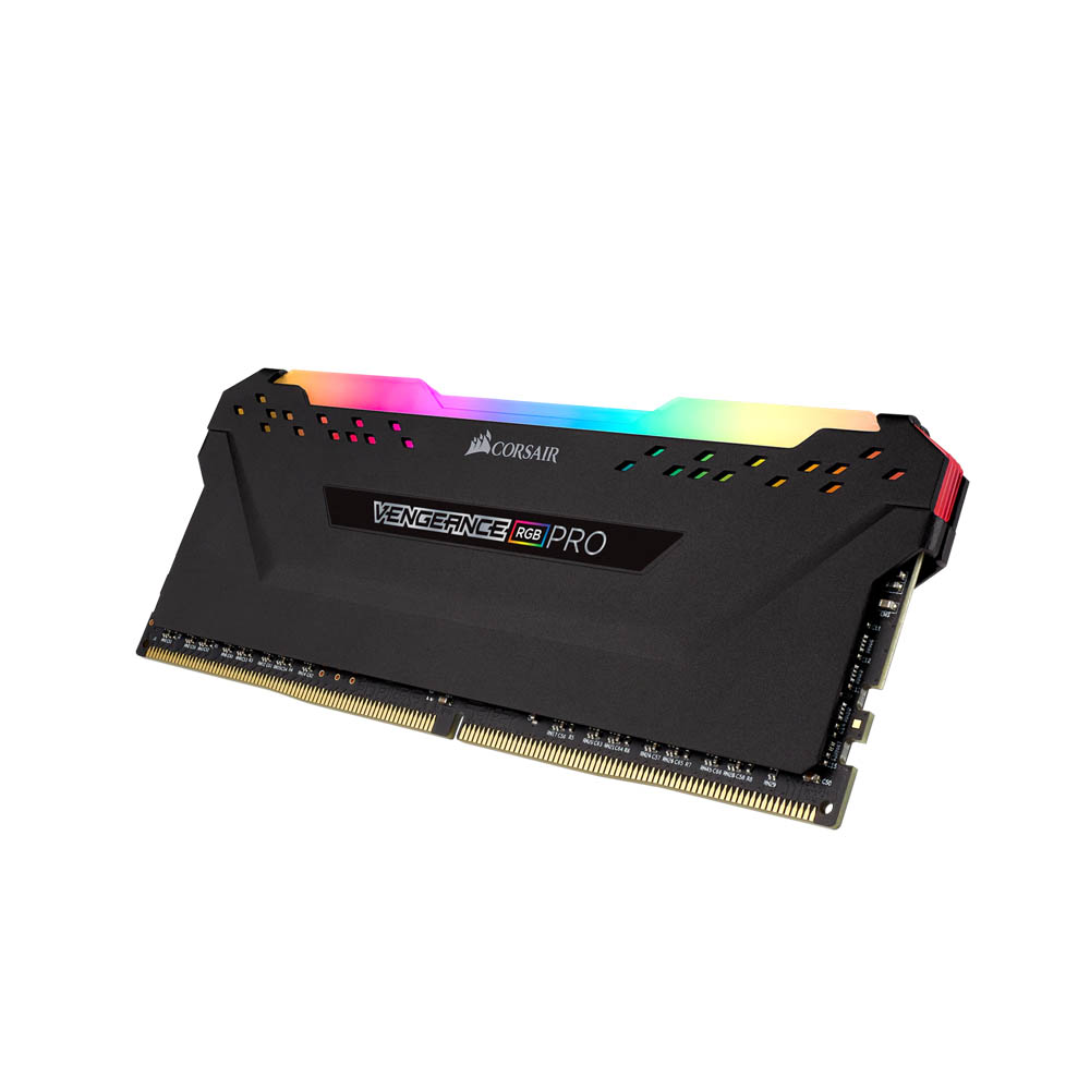 RAM Desktop Corsair Vengeance Pro RGB Black 8GB (1x8GB) DDR4 3000MHz (CMW8GX4M1D3000C16)