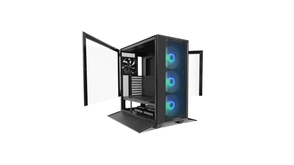 Vỏ Case Lian-Li LANCOOL III RGB MESH BLACK (Full Tower | 3 Fan ARGB 140mm + 1 Fan PWM 140mm / Type C)