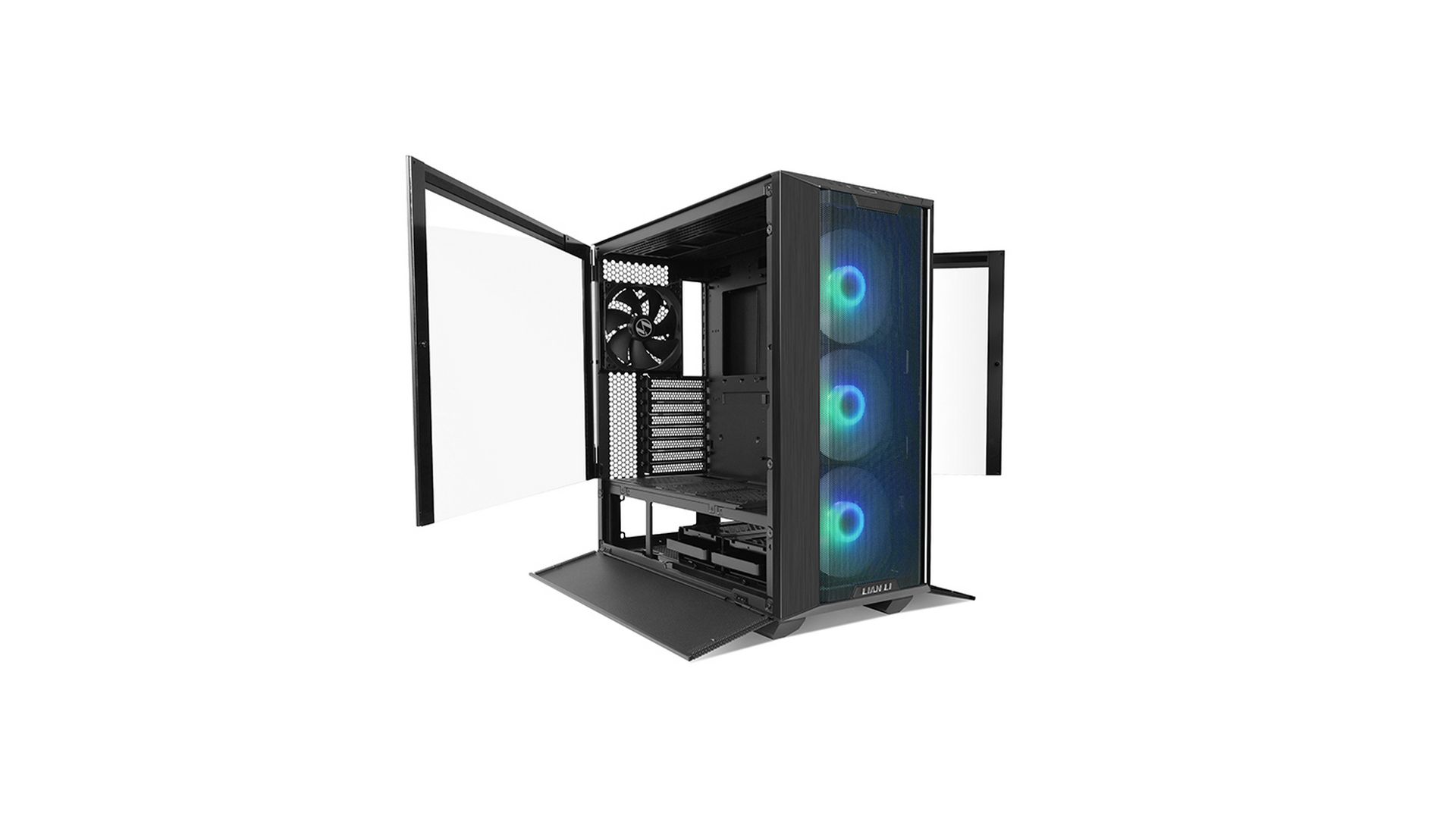 Vỏ Case Lian-Li LANCOOL III RGB MESH BLACK (Full Tower | 3 Fan ARGB 140mm + 1 Fan PWM 140mm / Type C)