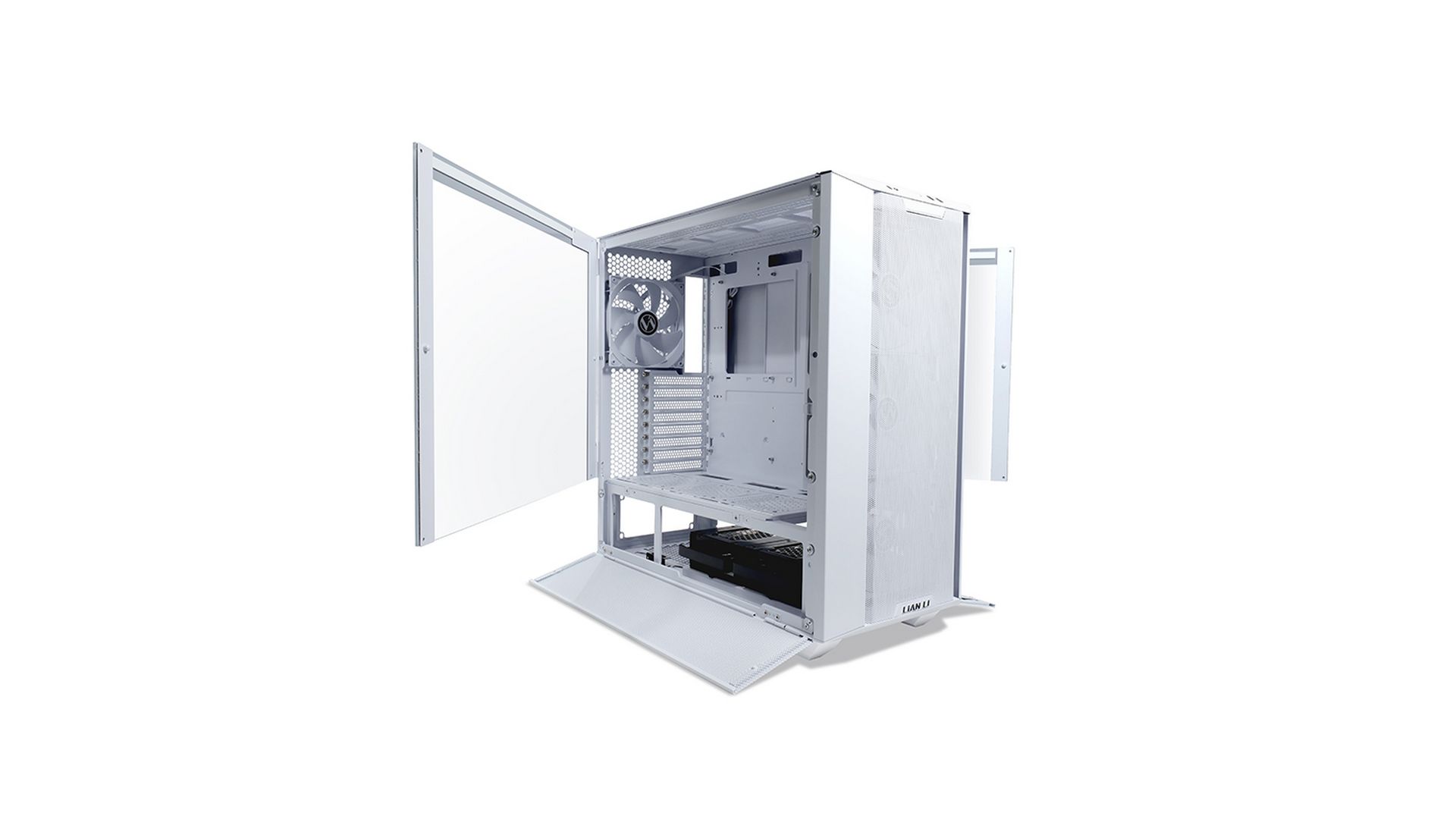 Vỏ Case Lian-Li LANCOOL III RGB MESH WHITE (Full Tower | 3 Fan ARGB 140mm + 1 Fan PWM 140mm | Type C)