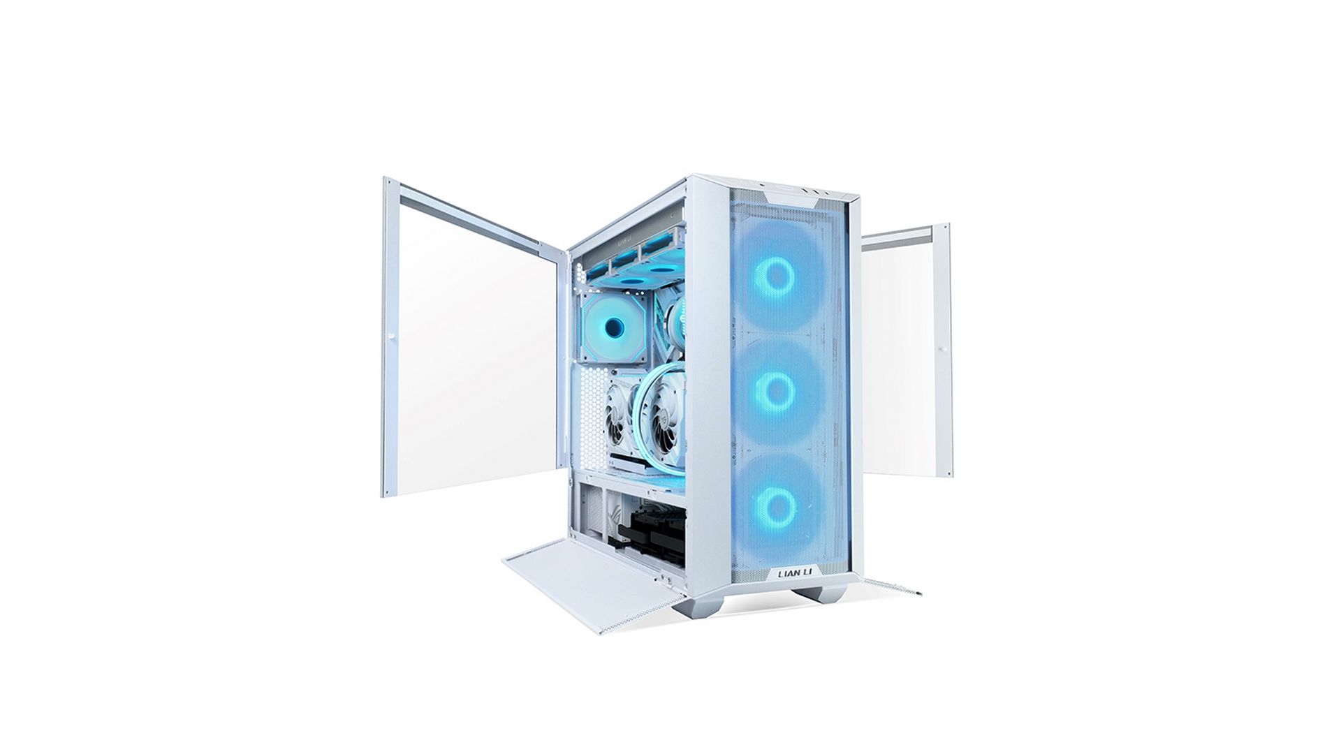 Vỏ Case Lian-Li LANCOOL III RGB MESH WHITE (Full Tower | 3 Fan ARGB 140mm + 1 Fan PWM 140mm | Type C)