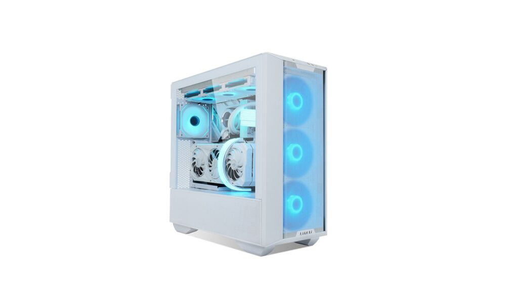 Vỏ Case Lian-Li LANCOOL III RGB MESH WHITE (Full Tower | 3 Fan ARGB 140mm + 1 Fan PWM 140mm | Type C)