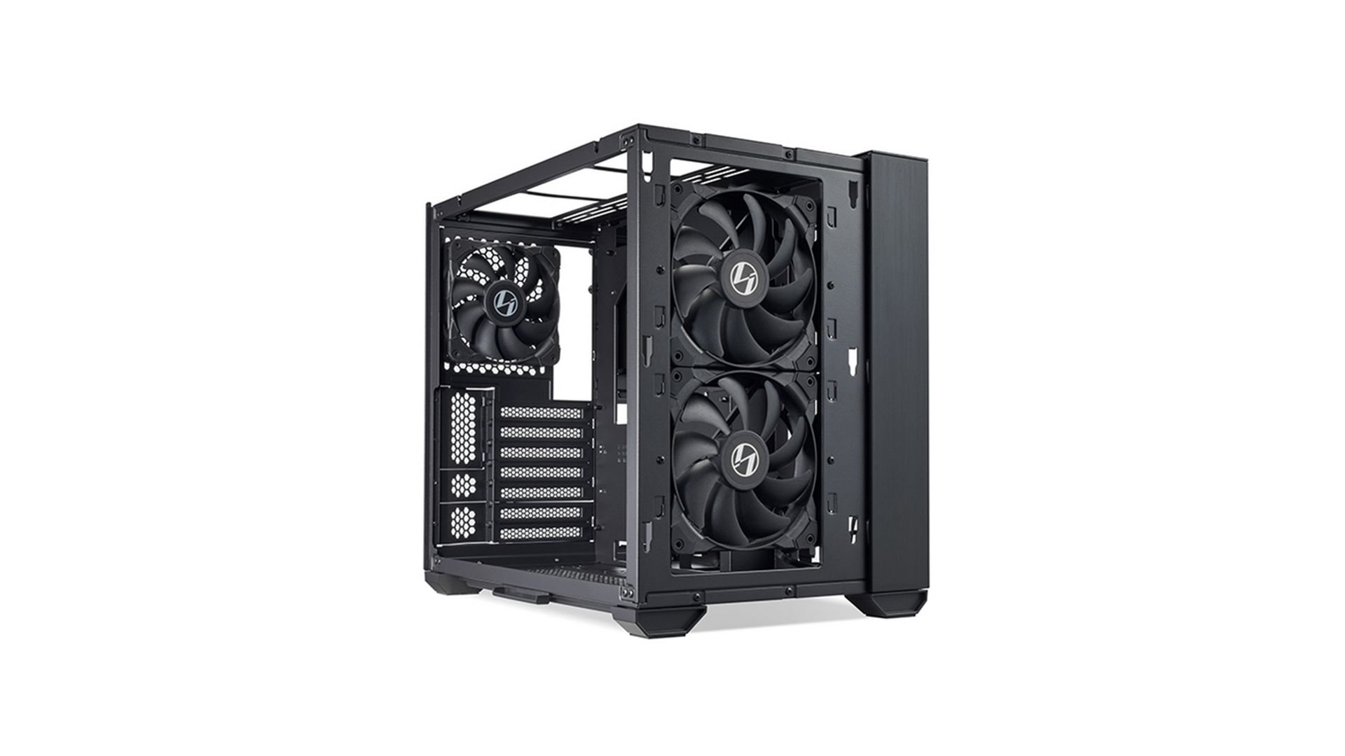 Vỏ Case Lian-Li O11 Dynamic Air Black (Mini Tower | BLACK | 3 Fan)