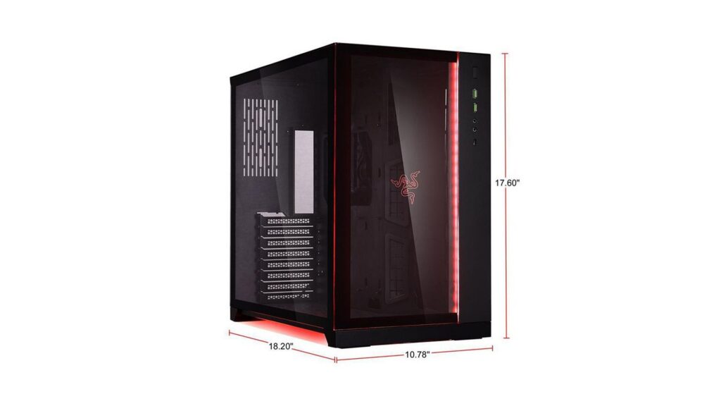 Vỏ Case Lian-Li O11 DYNAMIC RAZER Edition (Mid Tower| BLACK)