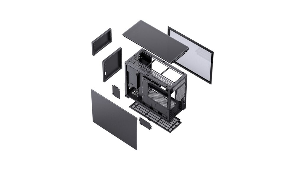 Vỏ Case JONSBO D31 STD Black (Mini Tower | Black)