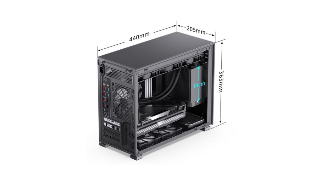Vỏ Case JONSBO D31 Mesh Black (Mini Tower | Black) 12 Vỏ Case JONSBO D31 Mesh Black (Mini Tower | Black)