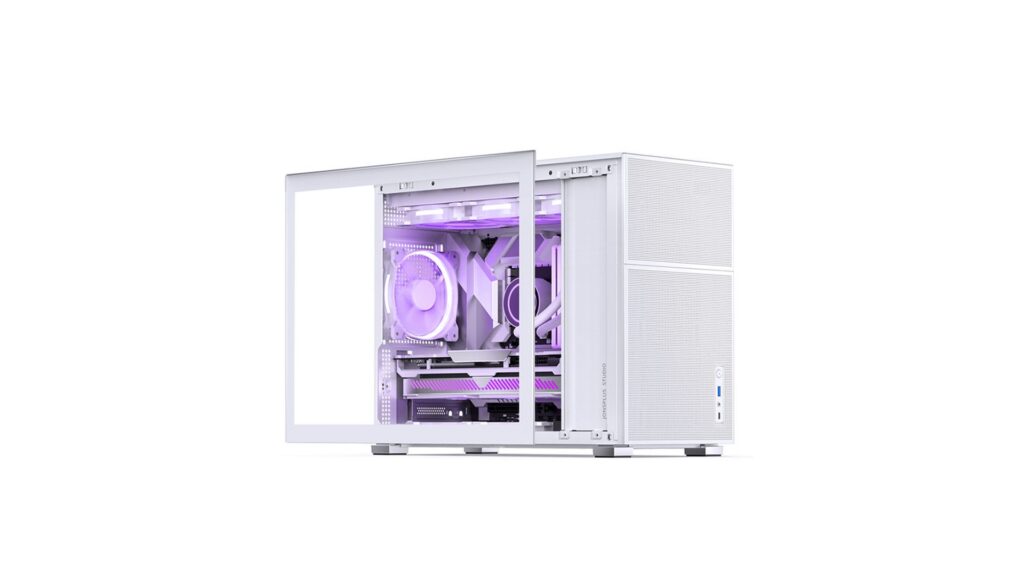 Vỏ Case JONSBO D31 Mesh White (Mini Tower | White)