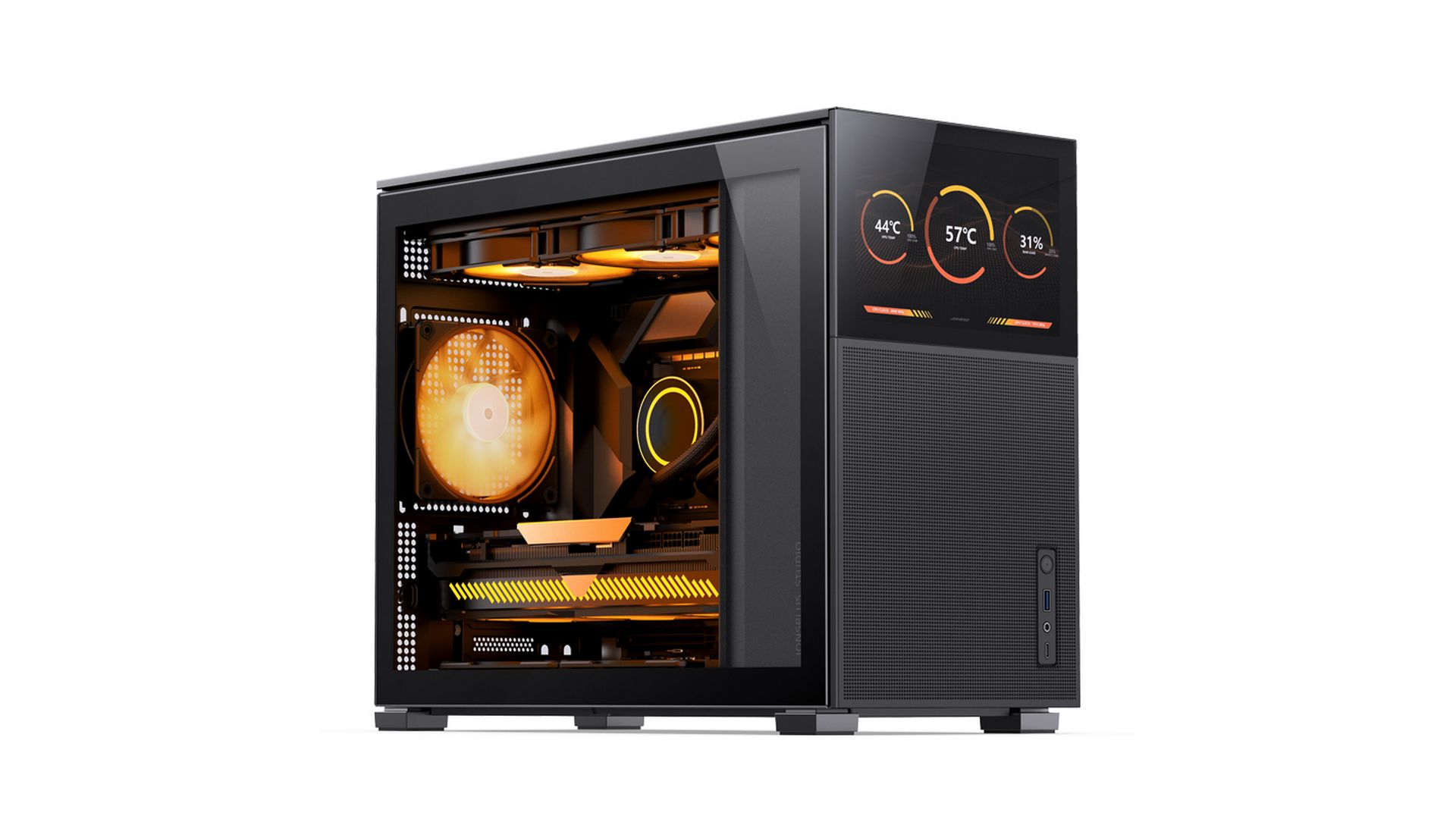 Vỏ Case JONSBO D31 Mesh SC Black (Mini Tower | Black | Màn hình phụ 8") 16 Vỏ Case JONSBO D31 Mesh SC Black (Mini Tower | Black | Màn hình phụ 8")