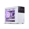Vỏ Case JONSBO D31 Mesh SC White (Mini Tower | White | Màn hình phụ 8")