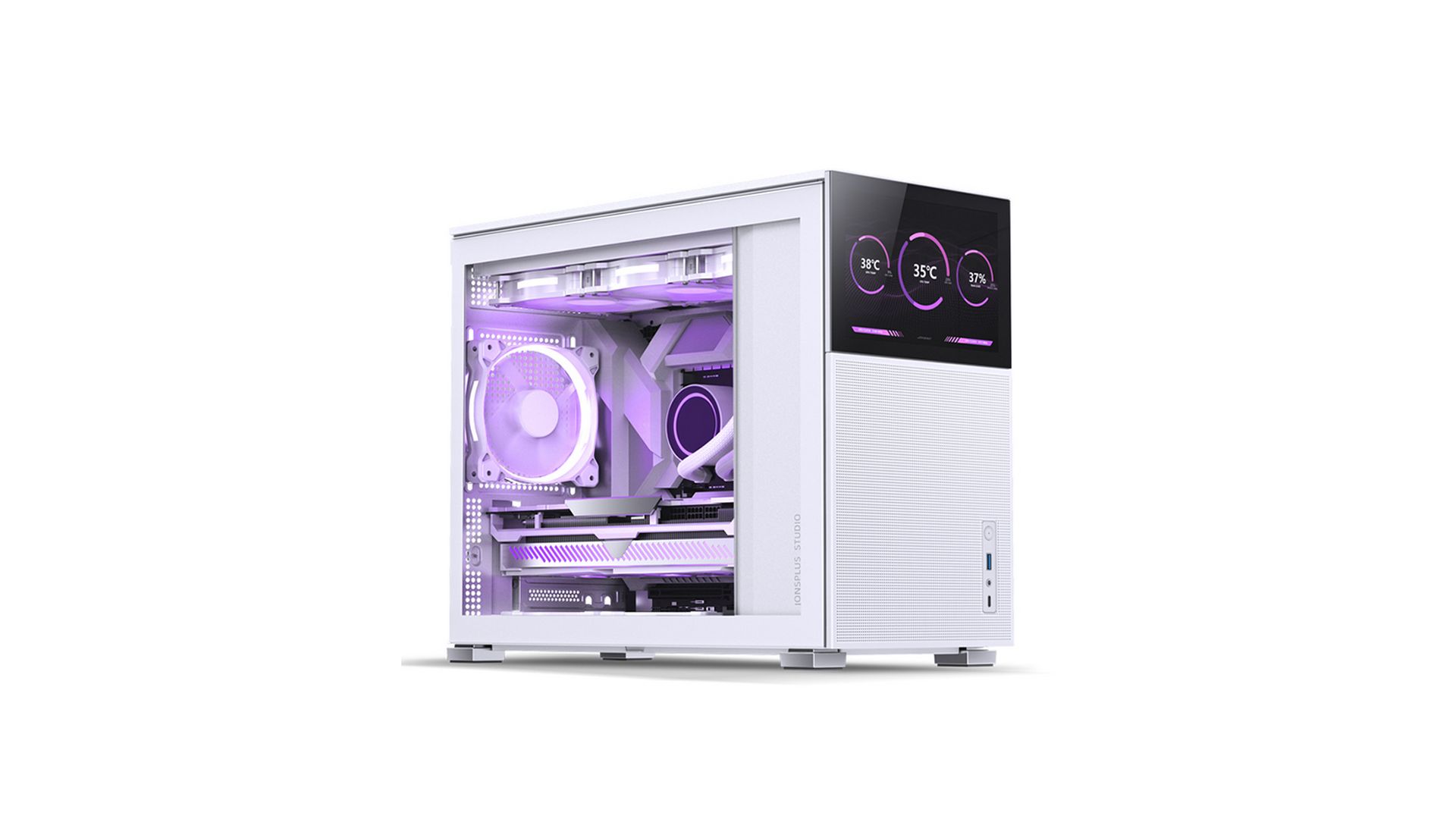 Vỏ Case JONSBO D31 Mesh SC White (Mini Tower | White | Màn hình phụ 8") 1 Vỏ Case JONSBO D31 Mesh SC White (Mini Tower | White | Màn hình phụ 8")
