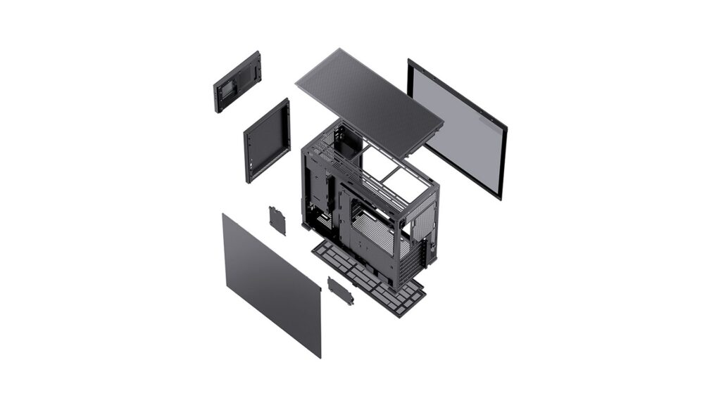 Vỏ Case JONSBO D41 STD Black (Mid Tower | Black)