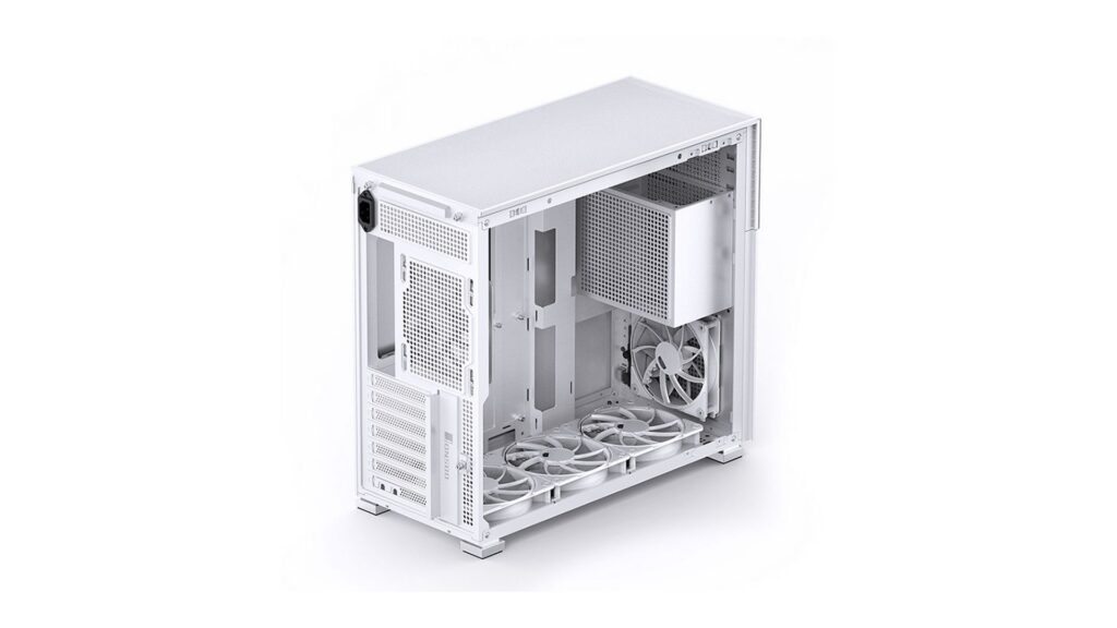 Vỏ Case JONSBO D41 STD SC White (Mid Tower | White | Màn hình phụ 8")