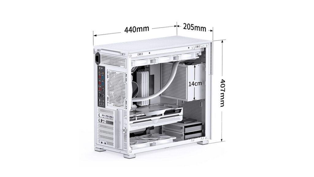 Vỏ Case JONSBO D41 Mesh SC White (Mini Tower | White | Màn hình phụ 8") 9 Vỏ Case JONSBO D41 Mesh SC White (Mini Tower | White | Màn hình phụ 8")