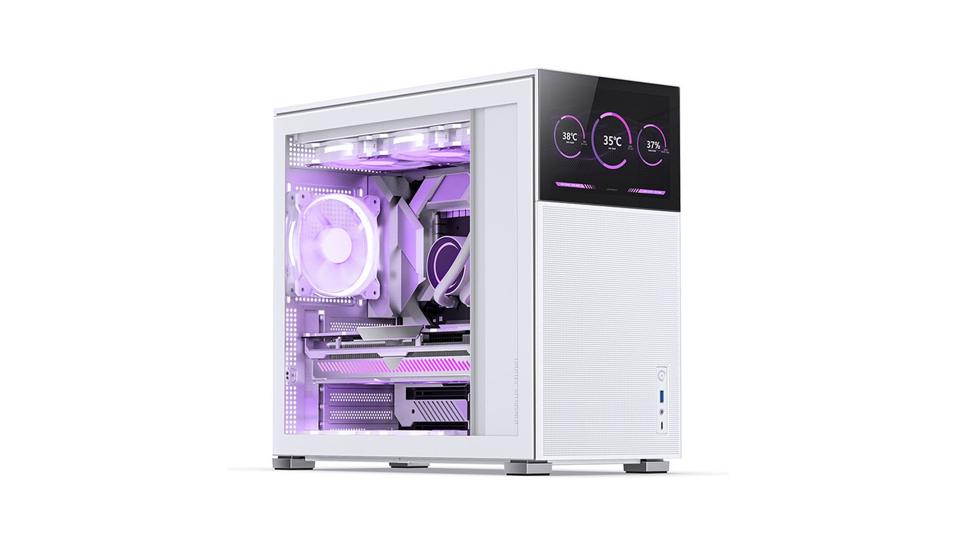 Vỏ Case JONSBO D41 Mesh SC White (Mini Tower | White | Màn hình phụ 8") 1 Vỏ Case JONSBO D41 Mesh SC White (Mini Tower | White | Màn hình phụ 8")