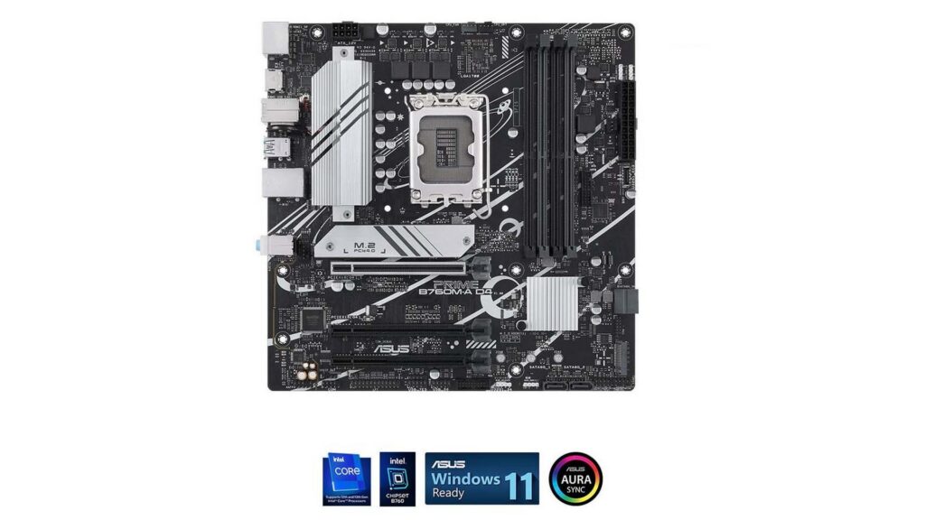 Mainboard ASUS PRIME B760M-A DDR4 (LGA 1700 | mATX | 4 khe RAM DDR4)