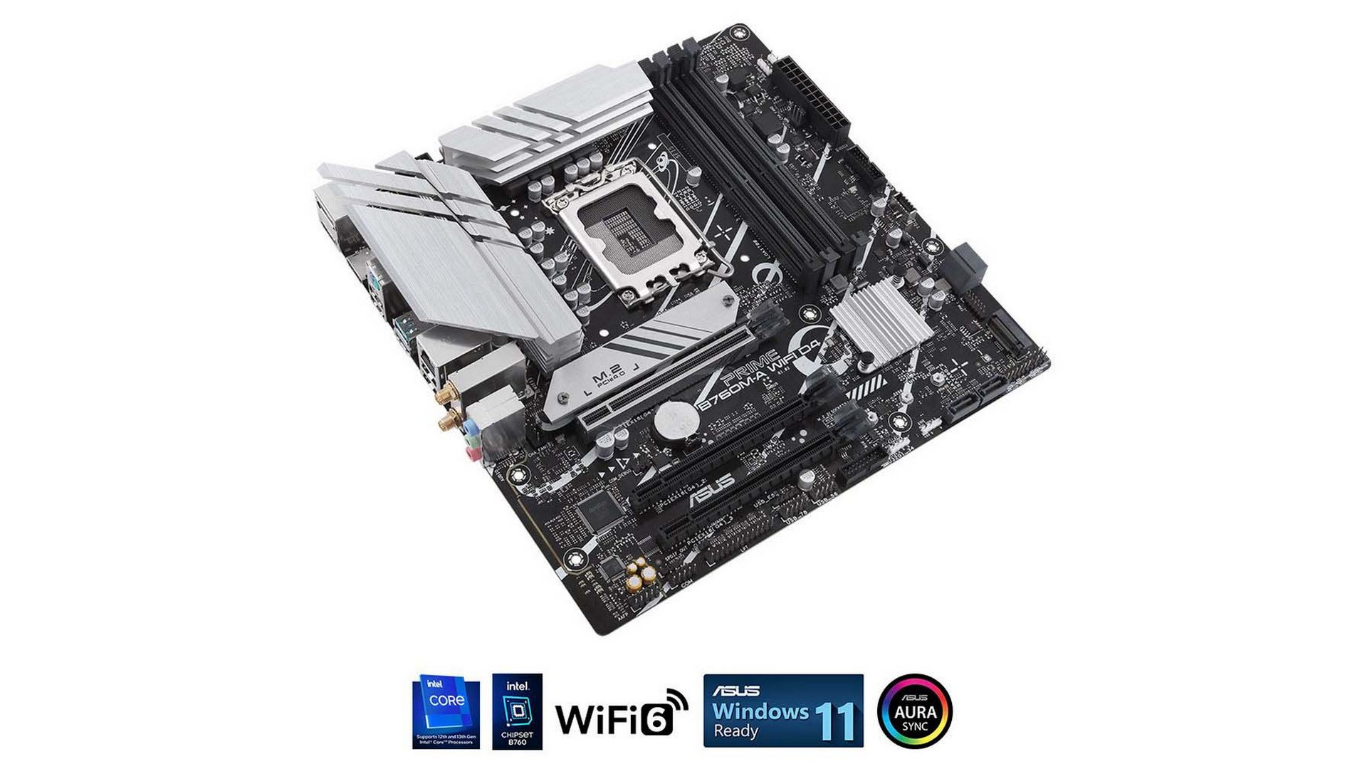 Mainboard ASUS PRIME B760M-A Wifi DDR4 (LGA 1700 | mATX | 4 khe RAM DDR4)