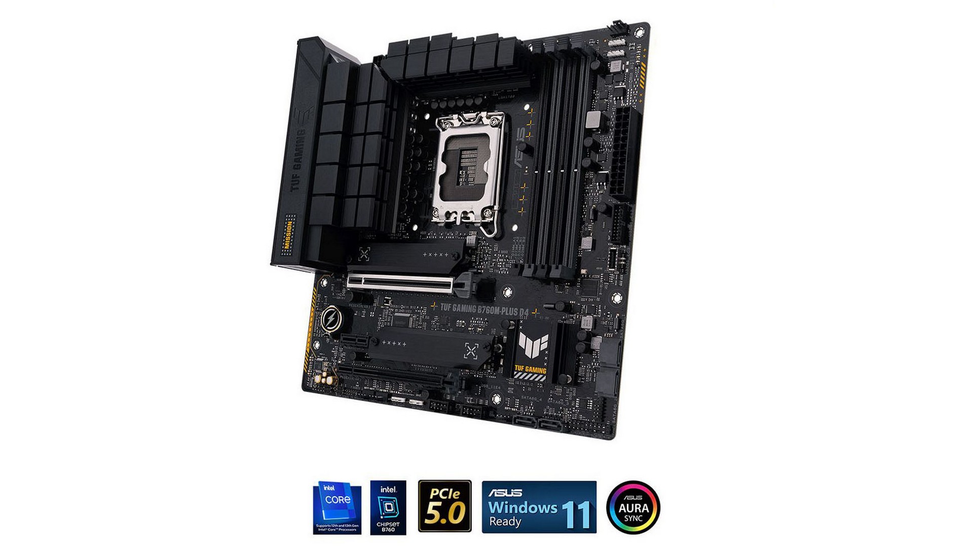 Mainboard ASUS TUF GAMING B760M-PLUS D4 (LGA 1700 | mATX | 4 khe RAM DDR4)