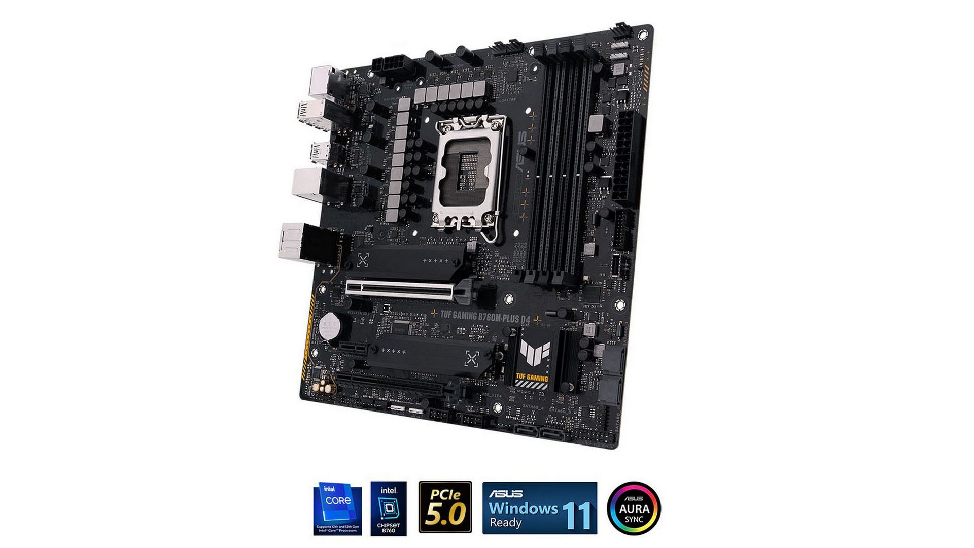 Mainboard ASUS TUF GAMING B760M-PLUS D4 (LGA 1700 | mATX | 4 khe RAM DDR4)