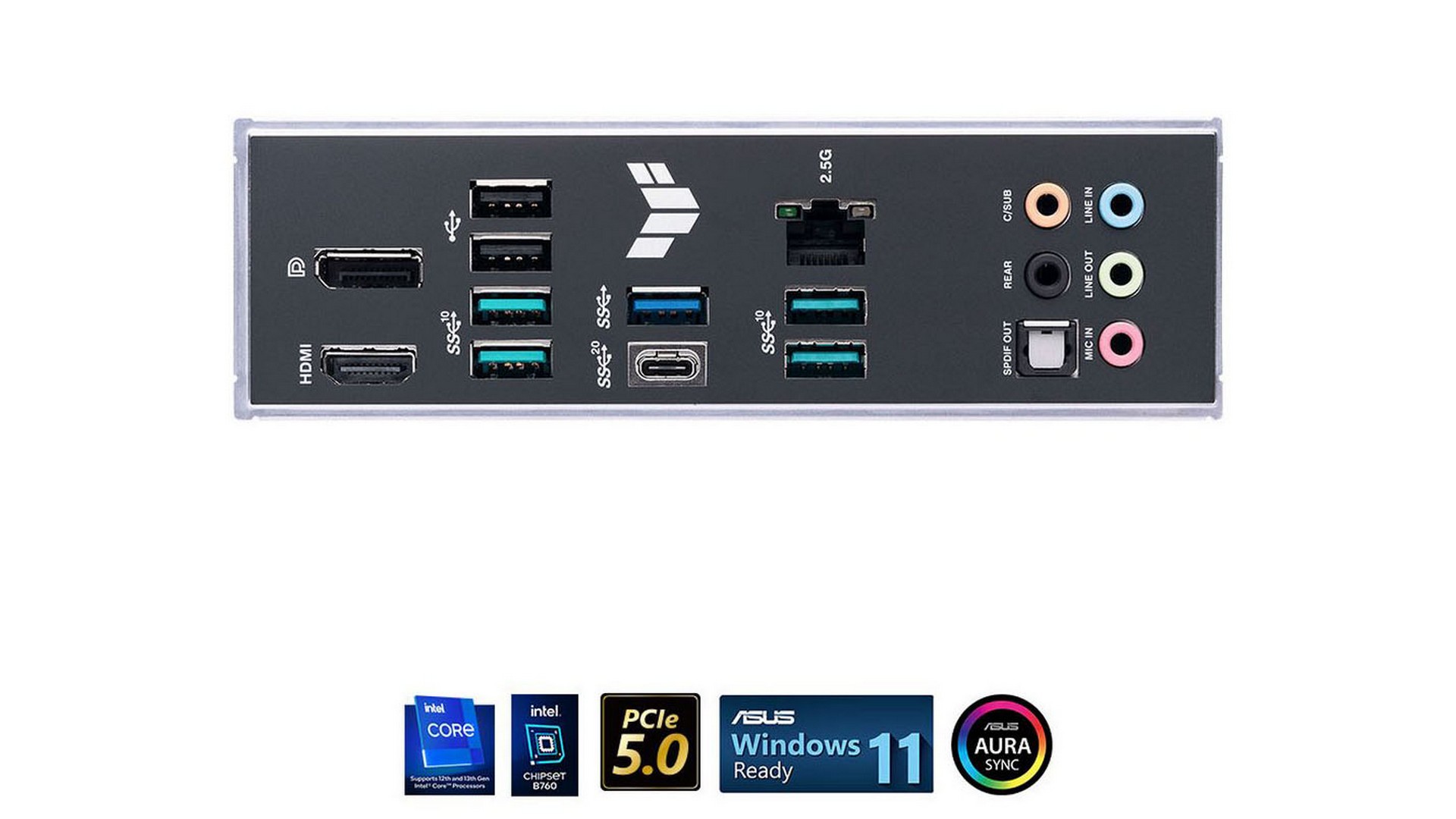 Mainboard ASUS TUF GAMING B760M-PLUS D4 (LGA 1700 | mATX | 4 khe RAM DDR4)