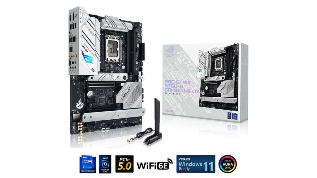 Mainboard ASUS ROG STRIX B760-A GAMING WIFI D4 (LGA 1700 | ATX | 4 khe RAM DDR4)