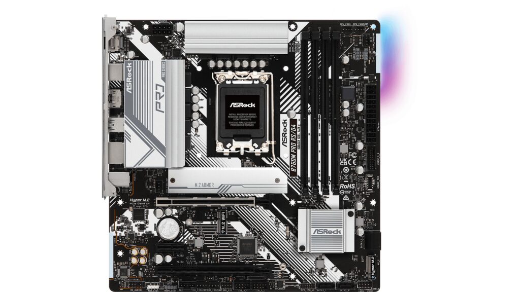 Mainboard ASRock B760M Pro RS/D4 (LGA1700 | mATX | 4 Khe RAM DDR4)
