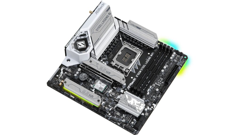 Mainboard ASRock B760M Steel Legend Wifi (LGA1700 | mATX | 4 Khe RAM DDR5)