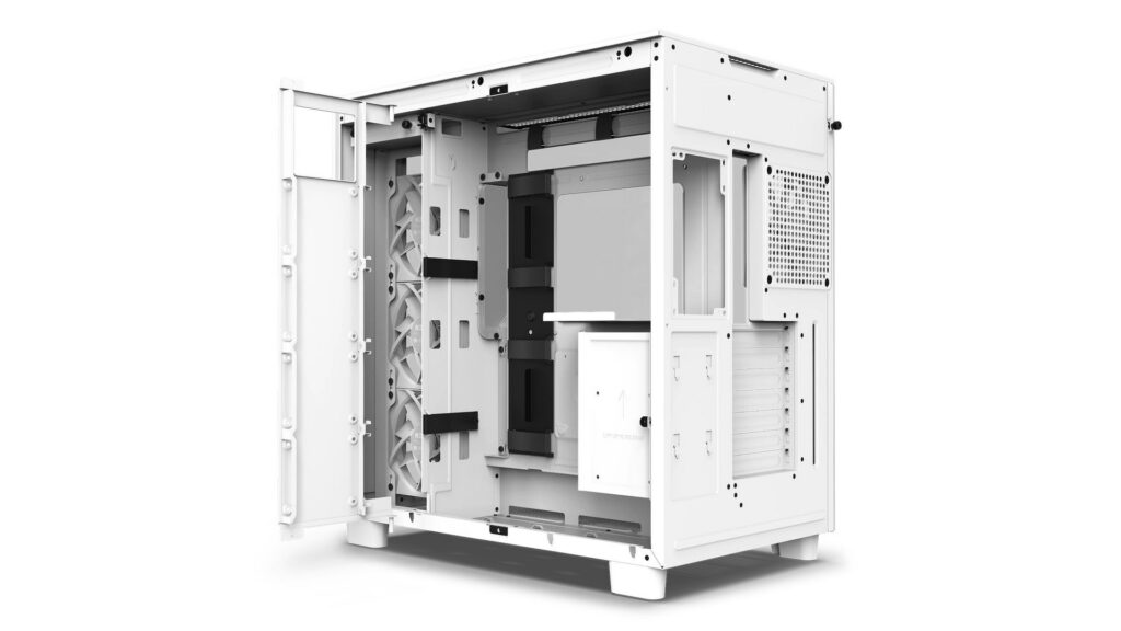 Vỏ case NZXT H9 Flow White (White | MidTower) 10 Vỏ case NZXT H9 Flow White (White | MidTower)