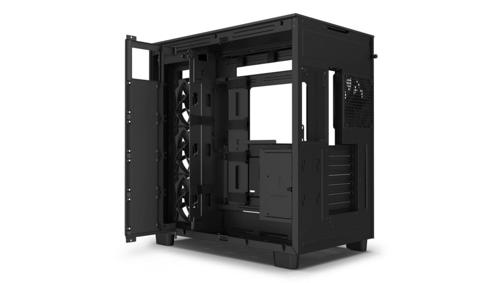 Vỏ case NZXT H9 Flow Black (Black | MidTower) 9 Vỏ case NZXT H9 Flow Black (Black | MidTower)