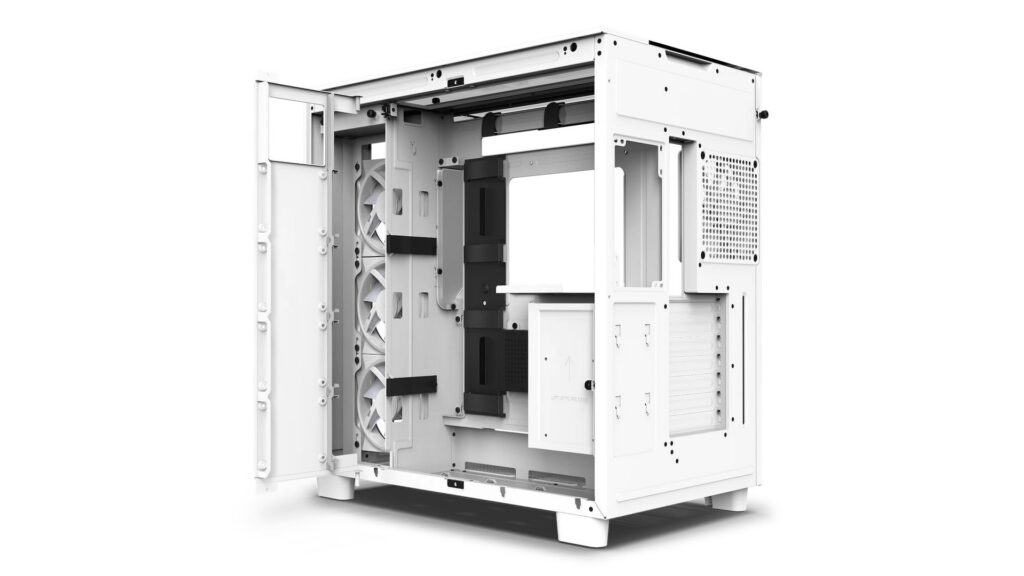 Vỏ case NZXT H9 Elite White (White | MidTower | 3 Fan RGB)