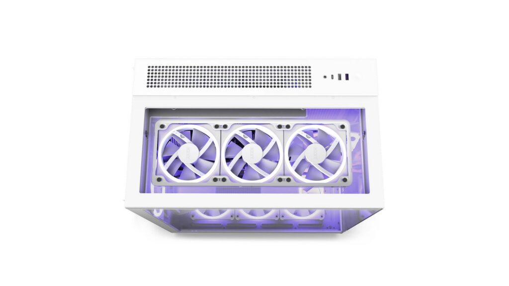 Vỏ case NZXT H9 Elite White (White | MidTower | 3 Fan RGB)