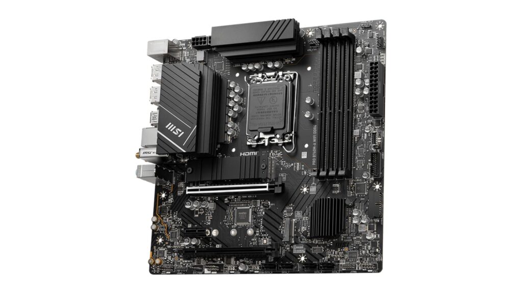 Mainboard MSI PRO B760M-A Wifi DDR4 (LGA1700 | mATX | 4 Khe RAM DDR4) 9 Mainboard MSI PRO B760M-A Wifi DDR4 (LGA1700 | mATX | 4 Khe RAM DDR4)