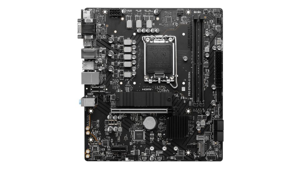 Mainboard MSI PRO B760M-G Wifi DDR4 (LGA1700 | mATX | 2 Khe RAM DDR4)