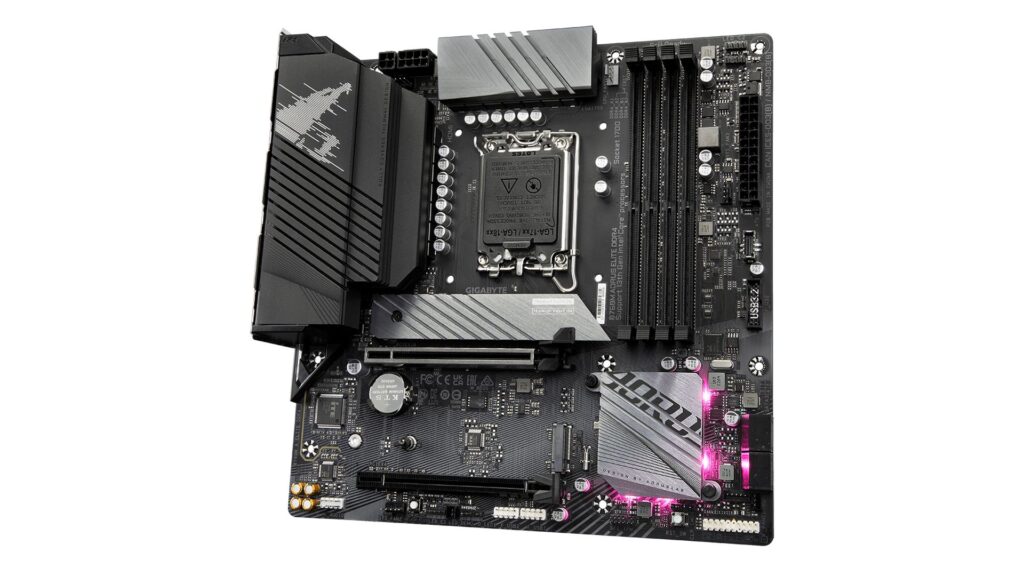 Mainboard GIGABYTE B760M AORUS ELITE DDR4 (LGA1700 | mATX | 4 Khe RAM DDR4)