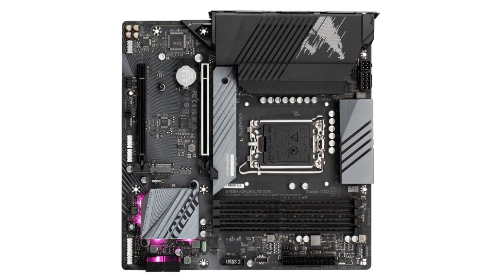 Mainboard GIGABYTE B760M AORUS ELITE DDR4 (LGA1700 | mATX | 4 Khe RAM DDR4)