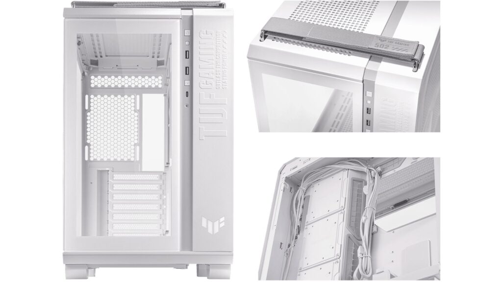 Vỏ Case ASUS TUF Gaming GT502 White (Mid Tower | WHITE)