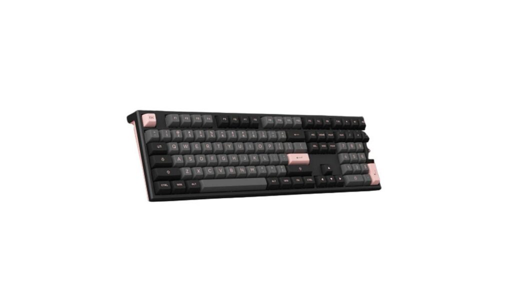 Bàn Phím Cơ AKKO MG108 Black & Pink (Akko SW V3 - Cream Yellow)