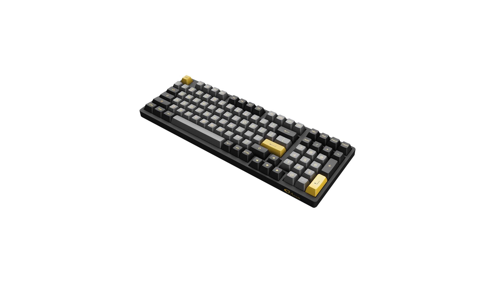 Bàn Phím Cơ AKKO 3098B Multi-modes Black & Gold (AKKO CS Switch Jelly Pink)